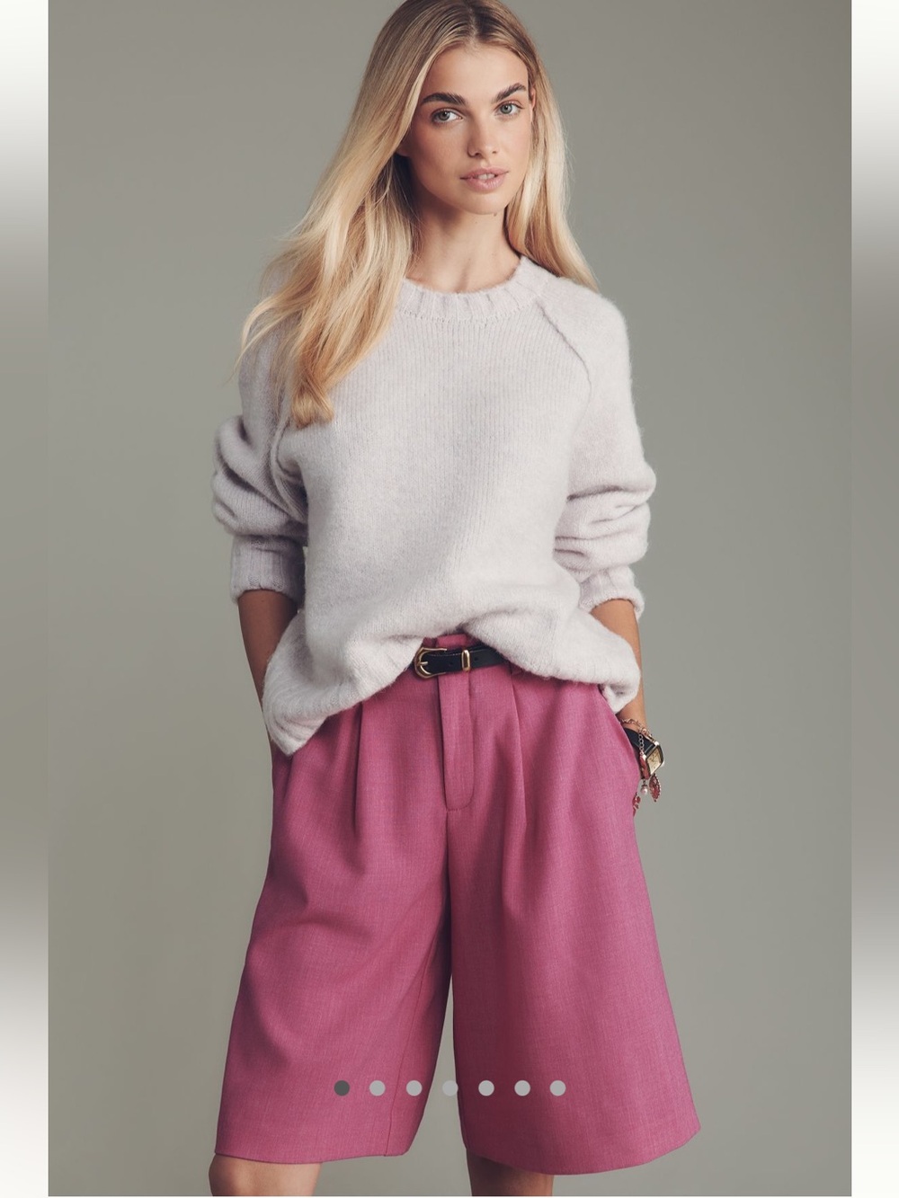 Anthropologie Maeve Skirty Culotte Shorts